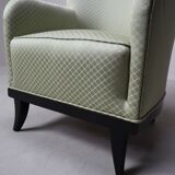 Set of four Art Deco armchairs, 1930-1950