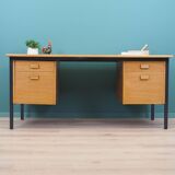 Ash desk, Danish design, 1980s, production: Labofa Møbler