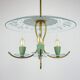 Vintage chandelier attributed to Pietro Chiesa for Fontana Arte, Italy, 1930s.