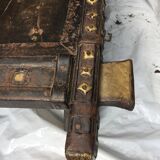 Authentic indian "charette" coffee table