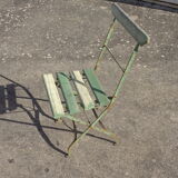 Folding garden chair