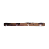 Coat rack patinated wood 4 hooks