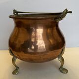 Copper cauldron - pot cover