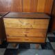 Commode vintage 1960 bois brut