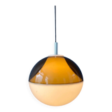 Vintage space-age style plexiglass pendant lamp
