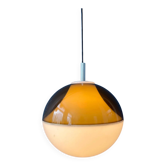 Vintage space-age style plexiglass pendant lamp