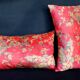Set of "Rosa" velvet cushions