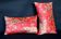 Set of "Rosa" velvet cushions