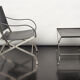 Carlotta armchair & footstool designed by Antonio Citterio for Flexform in 1997