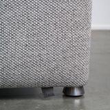 Fauteuil design Leolux modèle Fidamigo dans un beau tissu gris épais