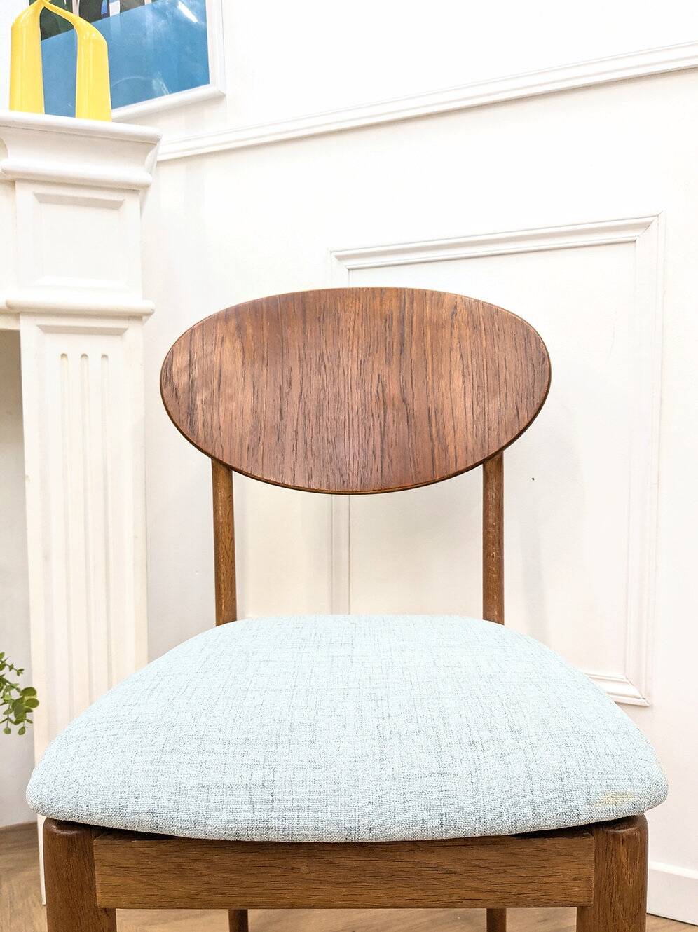 Vintage Scandinavian teak chair