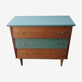 Commode bicolore