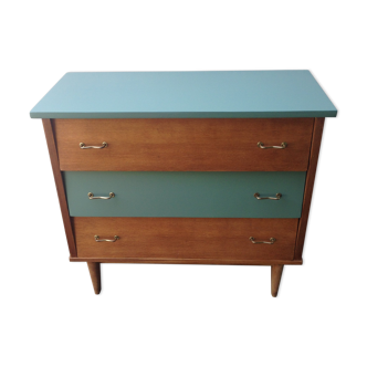 Commode bicolore
