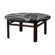 Mid century coffee table by Ole Bjorn Krüger in Stoneware and Rosewood, 1960s