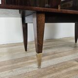 1950s rosewood display cabinet