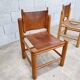 Ensemble de trois fauteuils Knud Friis années 1960
