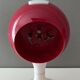 Space age table clock, vintage alarm clock tulip foot, ball clock victoria clock, 70's