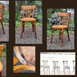 Baumann bistro chair in bentwood