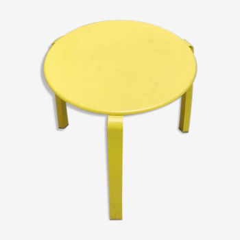 Yellow outdoor coffee table
