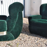 Pair of 70s armchairs