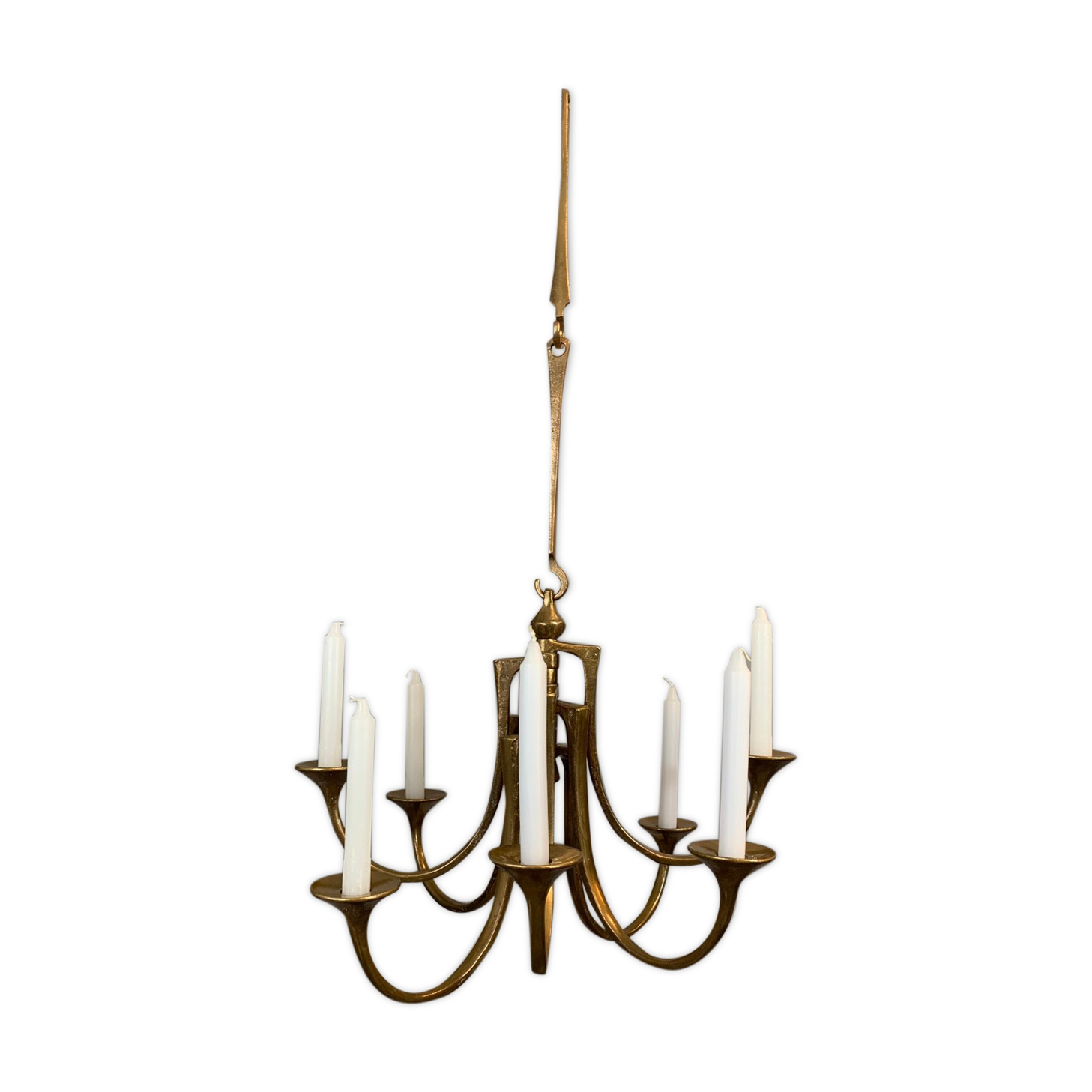 Lustre conçu par Michael Harjes et produit par Harjes Metalkunst en Allemagne