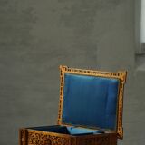 Console / Carved Side Table in Chippendale Style from the 20th Century with Storage