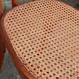 Pair of caned Fischel chairs, circa 1900