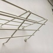 Mid-century modern minimalist metal coat rack from the 1960s.