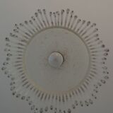 Vintage suspension in half shell speckled with pearls