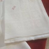 Small rectangular linen damask tablecloths