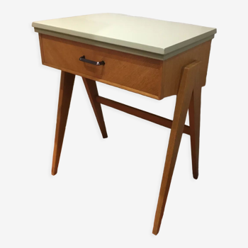 Bureau vintage pieds compas