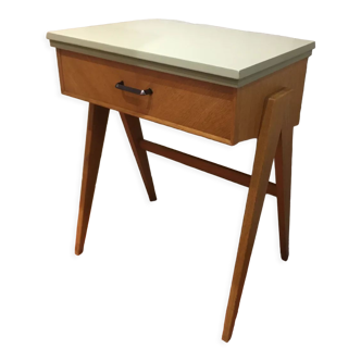 Vintage desk feet compass