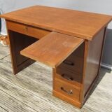 Student desk 1950 black bakelite handles