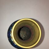 Ceramic vase with vintage pattern