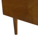 Vintage daybed of the 1960s Netherlands minimalist design in oak