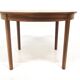 Scandinavian extendable rosewood dining table, Sweden, 1960s