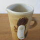 Ceramic jug jug decanter signed La Colombe 70s
