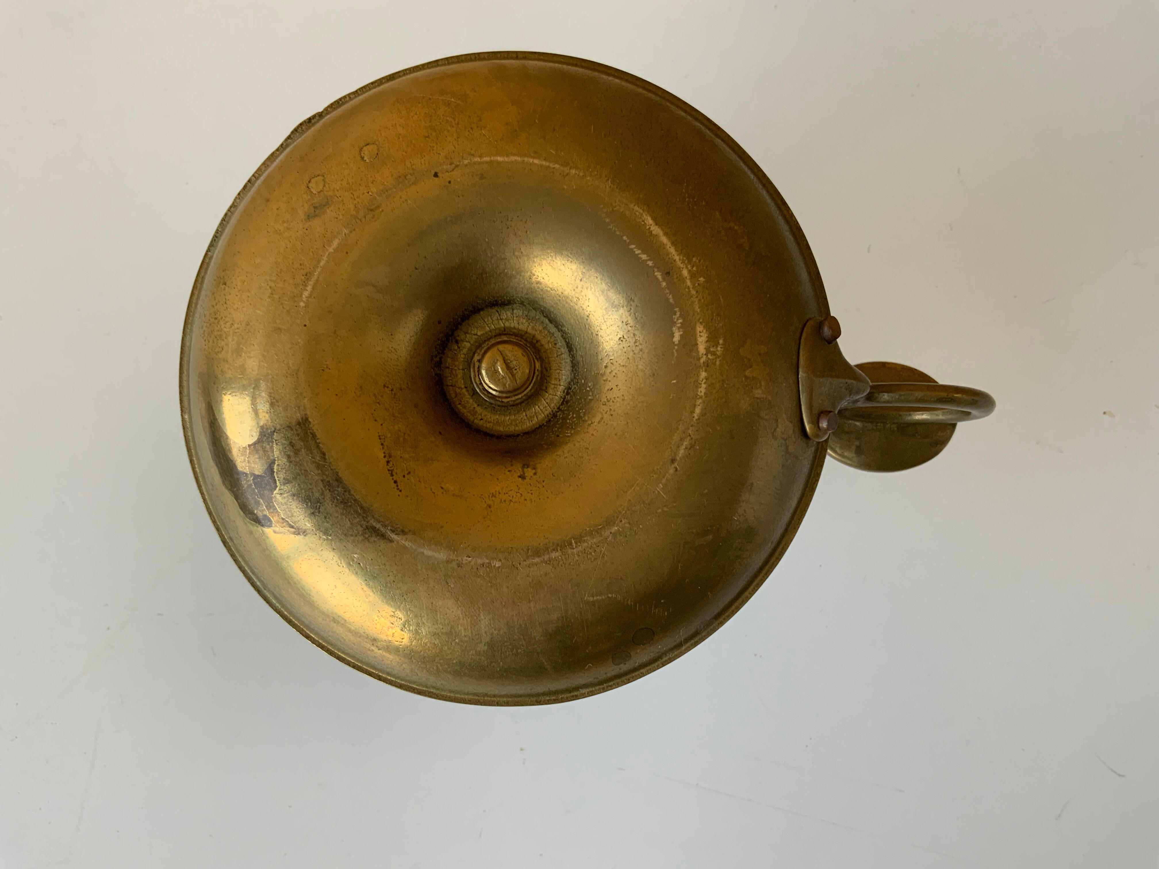 Brass candle holder