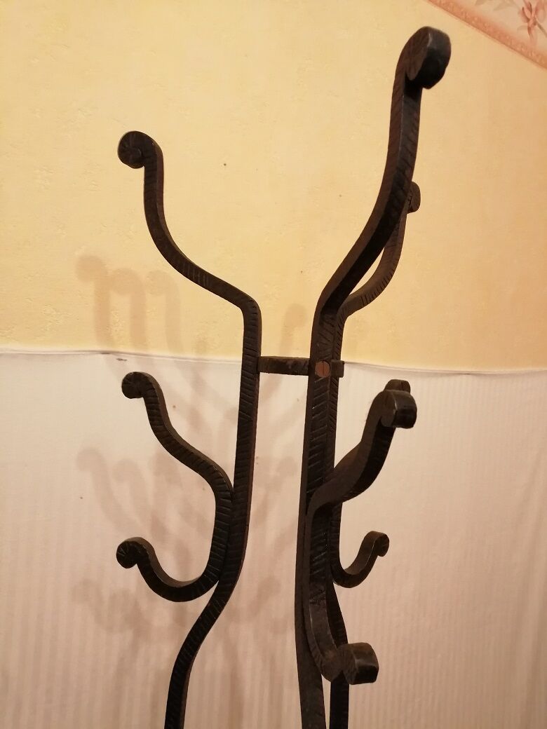 mantle door forged iron Courtrai art deco 1925 1930