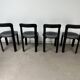 4 Bruno Rey 3300 chairs for Dietiker