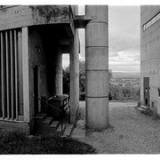 Couvent de la tourette Le Corbusier le réfectoire