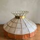 Vintage mother-of-pearl pendant light