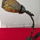 Articulated glass paste lamp, Art Nouveau