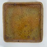 Lot of 5 square plates gres pyrite Pierre Digan La Borne