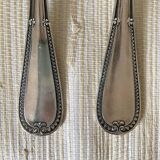 Silver salad servers