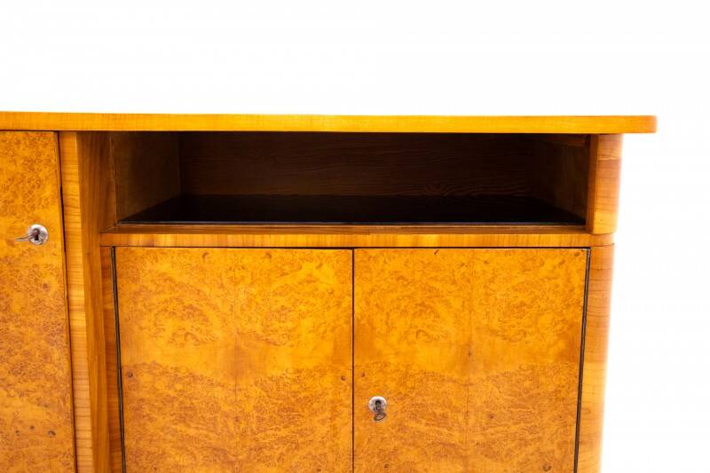 Art Deco chest of drawers from the 1930s/1940s, Poland