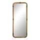 Venetian "Torciglione" Torchon Murano Glass Wall Mirror in Barovier Style