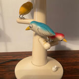 Suzanne Bonnichon lamp made of wood from the 1960s.