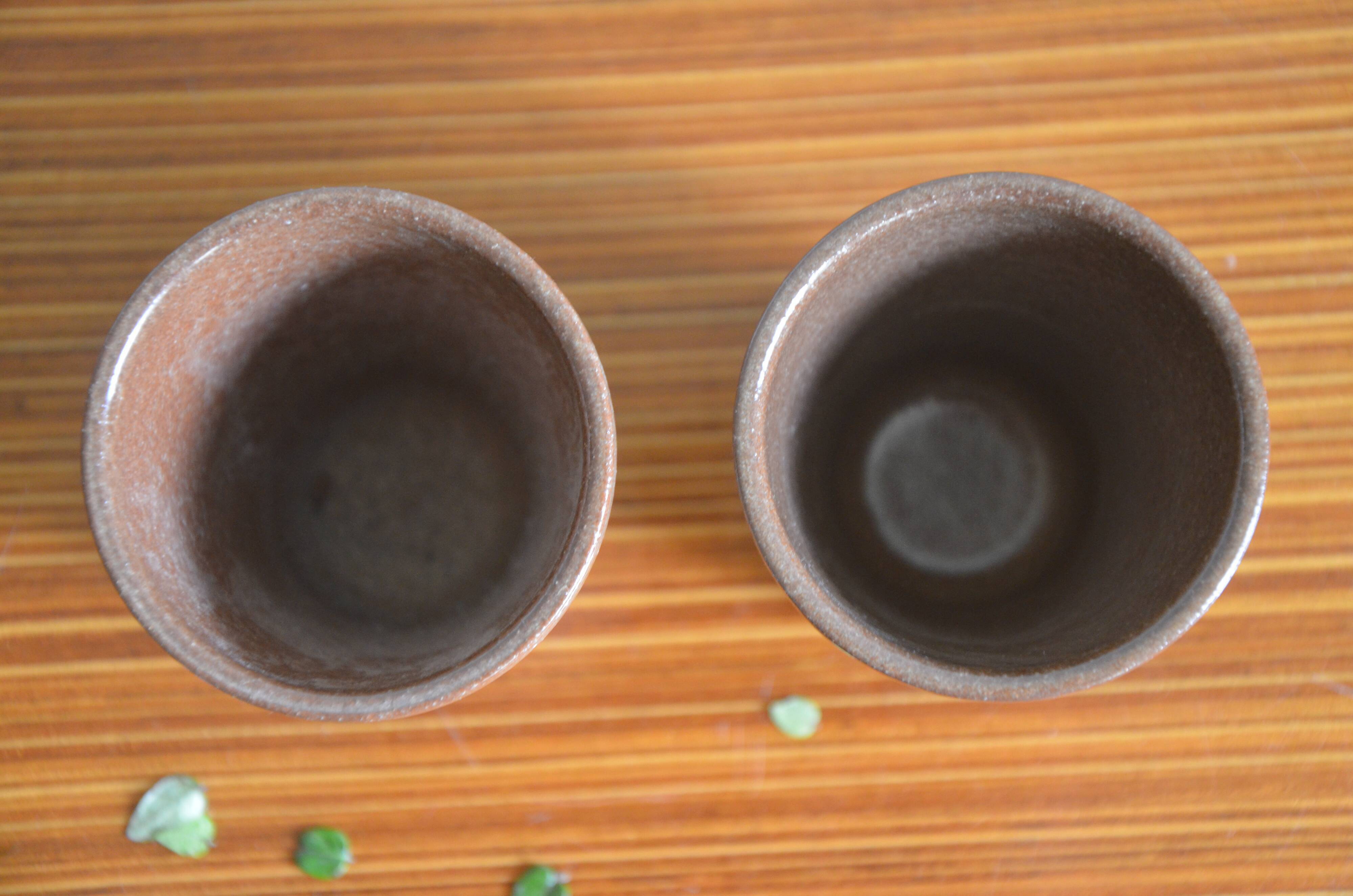 Set of 2 stoneware glasses C. Meridiano Vila Real