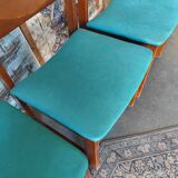Four vintage Italian chairs from the 1980s